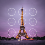 icon Eiffel Tower Pin Lock Screen(Torre Eiffel Schermata di blocco pin)