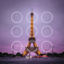 icon Eiffel Tower Pin Lock Screen (Torre Eiffel Schermata di blocco pin)