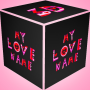 icon 3D My Name Love LWP(3D My Name Love Live Wallpaper)