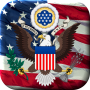 icon American Flag LWP(Bandiera americana Live Wallpaper)