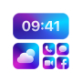 icon Color Widgets: Icon Themes(Widget colorati per caffè notturno: temi per icone)
