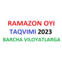 icon Ramazon taqvimi 2023(CALENDARIO DEL RAMADAN 2023)