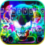icon Smoke Colorful Skull(Effetto fumo 3D Colorful Skull Keyboard)