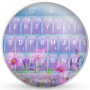 icon Keyboard Theme Glass Flower2(Tema della tastiera G Fiore di primavera)