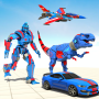 icon Dinosaur Jet Robot Transformer(Mega Robot Dinosaur Game: Multi Robot Car Games)