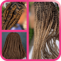 icon African Woman Braids Hairstyle (Trecce africane Acconciatura Guida)