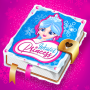 icon Winter Princess Diary (with lock or fingerprint) (Winter Princess Diary (con lucchetto o impronta digitale)
)