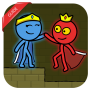 icon Red And Blue Stickman Guide : Animation Parkour (Guida Stickman rosso e blu: Animazione Parkour Guida)