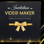 icon Video Invitation Maker Video Ecards & invites(Video Invito Maker-Digital invita Video Maker
)