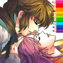 icon Romantic Anime(Romantico Anime Libro da colorare
)