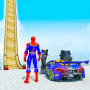 icon Superhero Car Stunts Car Game(Superhero Car Stunt Car Racing
)