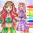 icon ColoringDressUp(Girl Coloring Dress Up Giochi
) 1.0