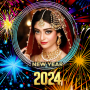 icon New year photo frame 2024 (Cornice per foto di Capodanno 2024)