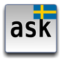 icon Swedish for AnySoftKeyboard(Pacchetto di lingue svedesi)