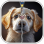 icon Puppy Zipper Lock(Puppy Dog Zipper Lock Screen)