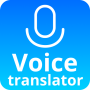 icon Voice Translator - All Language Translate Free (Traduttore vocale di sottofondo della tastiera di una macchina da corsa - Tutte le lingue Traduci gratis
)