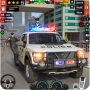 icon Police Car Game 3d Car Driving (Gioco di auto della polizia Guida di auto in 3D)