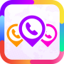 icon Phone Number Locator(telefono di gioco con Location Manager
)