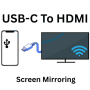 icon Usb Hdmi Connector(Da USB-C a HDMI Trasmetti telefono alla TV)
