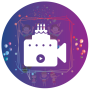 icon Free Happy Birthday Video Maker with Song and Name (Free Happy Birthday Video Maker con canzone e nome
)