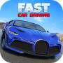 icon Fast Car Driving(Guida veloce in auto
)