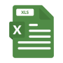 icon A1 XLS(Visualizzatore XLSX: Lettore XLS)