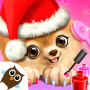icon Christmas Salon 2(Salone di bellezza per animali di Natale 2)