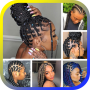 icon Braids for African Woman(Trecce per le donne africane
)