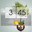icon 3D flip clock & weather widget pack 2(Pacchetto di temi Flip Clock 3D 02) 1.5.0
