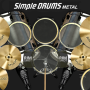 icon Simple Drums Metal(Batteria semplice - Metallo)