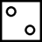 icon zwei.Wuerfel(due semplici dadi) 11