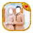 icon Modern Muslim Wedding Couple(Moderna coppia di sposi musulmani Photo Suit
) 1.3