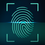 icon Fingerprint Lock Screen (Schermata di blocco dell'impronta)