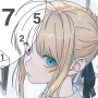 icon Paint Anime - Color By Number