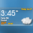 icon Digital clock & weather widget pack 1(Tema meteorologico dellorologio digitale 1) 1.8.0