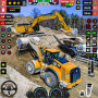 icon Snow Excavator Simulator JCB(JCB Excavator Simulator JCB 3D)