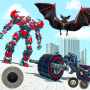 icon Robot Bat Bike Transformation(Flying Bat Robot Bike Games)
