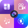 icon Photo & Video Editor with Music and Lyrical Maker (Photo Video Editor with Music and Lyrical Maker
)