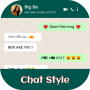 icon Chat Style(Stili di chat Caratteri per Whatsapp
)