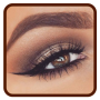 icon Eye makeup for brown eyes (Trucco occhi per occhi marroni)
