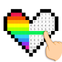 icon Pixel Color(Pixel Art - Color by the Block)