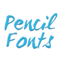 icon Pencil Fonts(caratteri a matita Crea messaggi)
