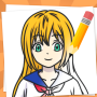 icon Draw Anime(Come disegnare anime)