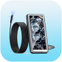 icon usb otg camera endoscope check(Fotocamera per endoscopio USB - HD 4K)