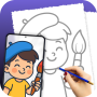 icon com.drawing.trace.draw.sketch.masterpiece(Disegno AI - Traccia e disegna)